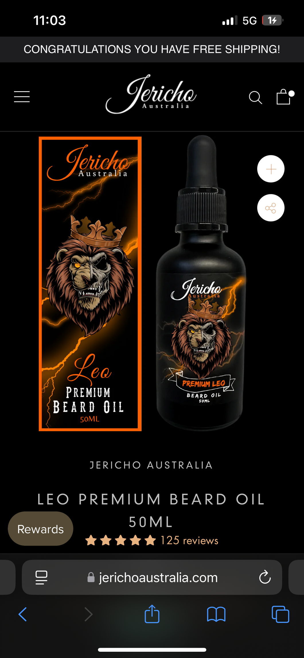 LEO PREMIUM BEARD OIL 50ML