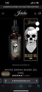 WOOD SMOKE BEARD OIL 50ML