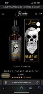 SUITS & CIGARS BEARD OIL 50ML