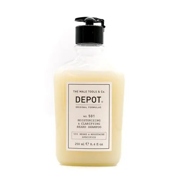 Depot No. 501 Moisturizing & Clarifying Beard Shampoo 250ml